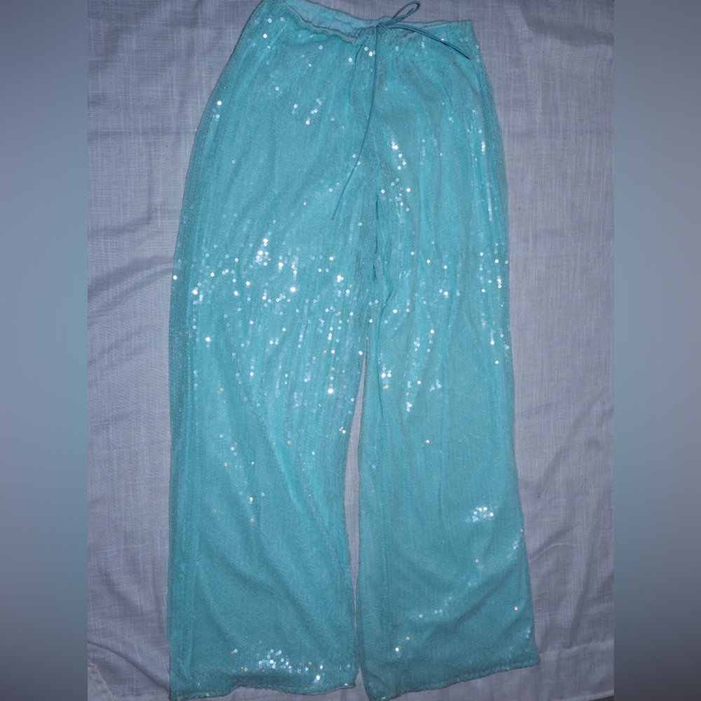 Sparkling Turquoise Pants MUSERA